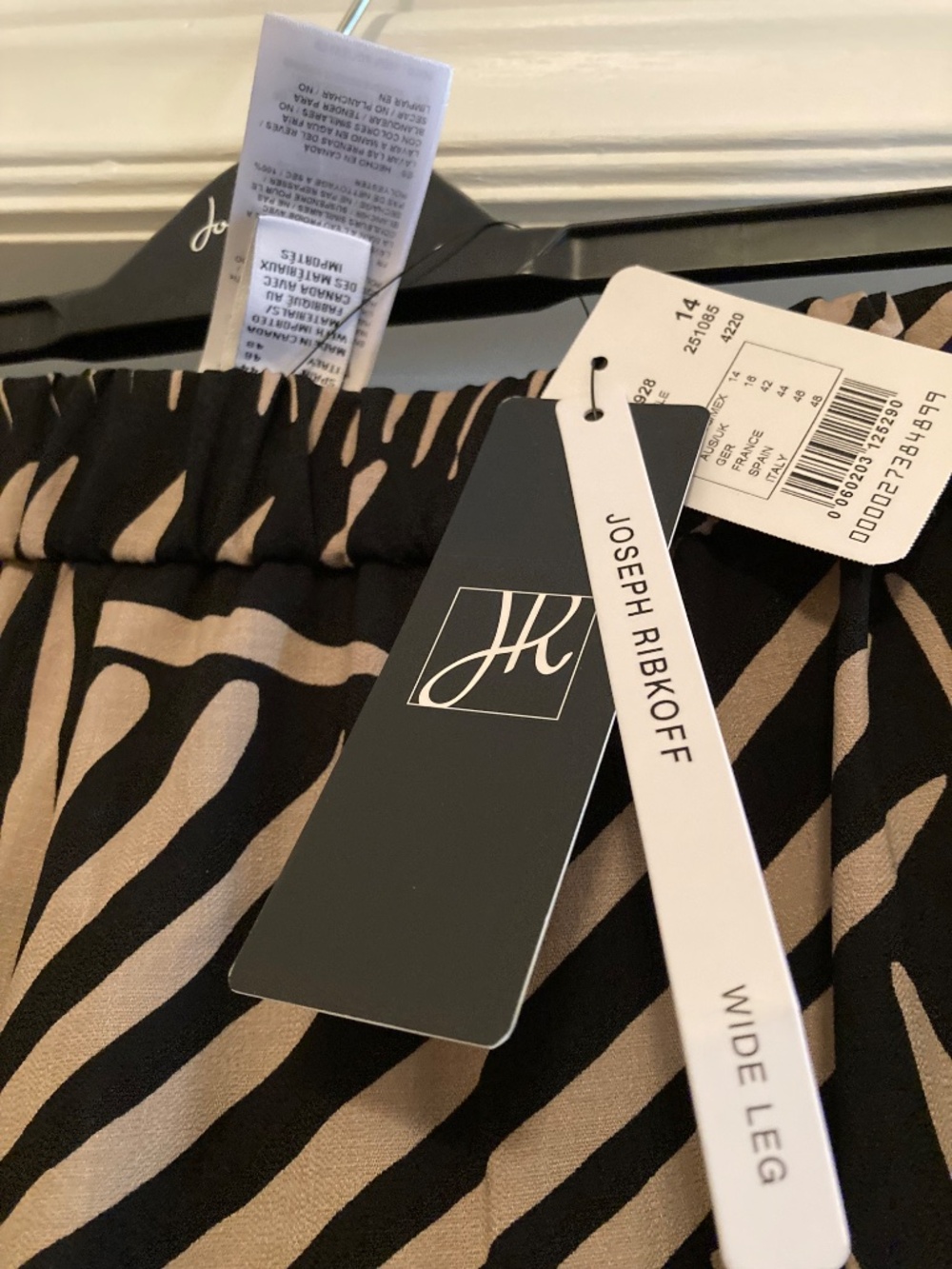 Joseph Ribkoff Wide leg Pants NWT - Picture 3 of 4